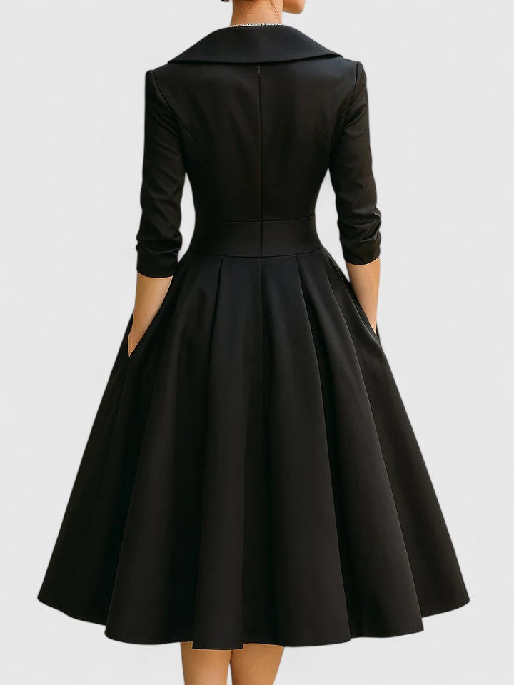 Rose | Elegant Midi Dress