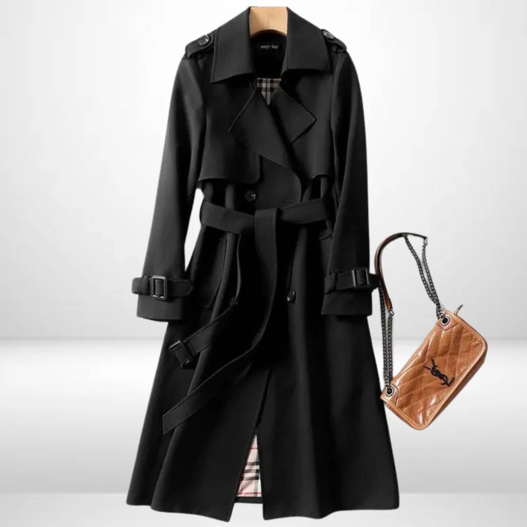 Rose Classic Belted Trench Coat | Timeless Everyday Elegance