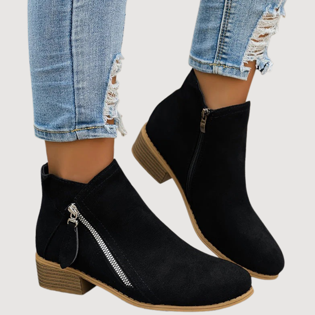SHAYNE – CASUAL ZIP BOOTS