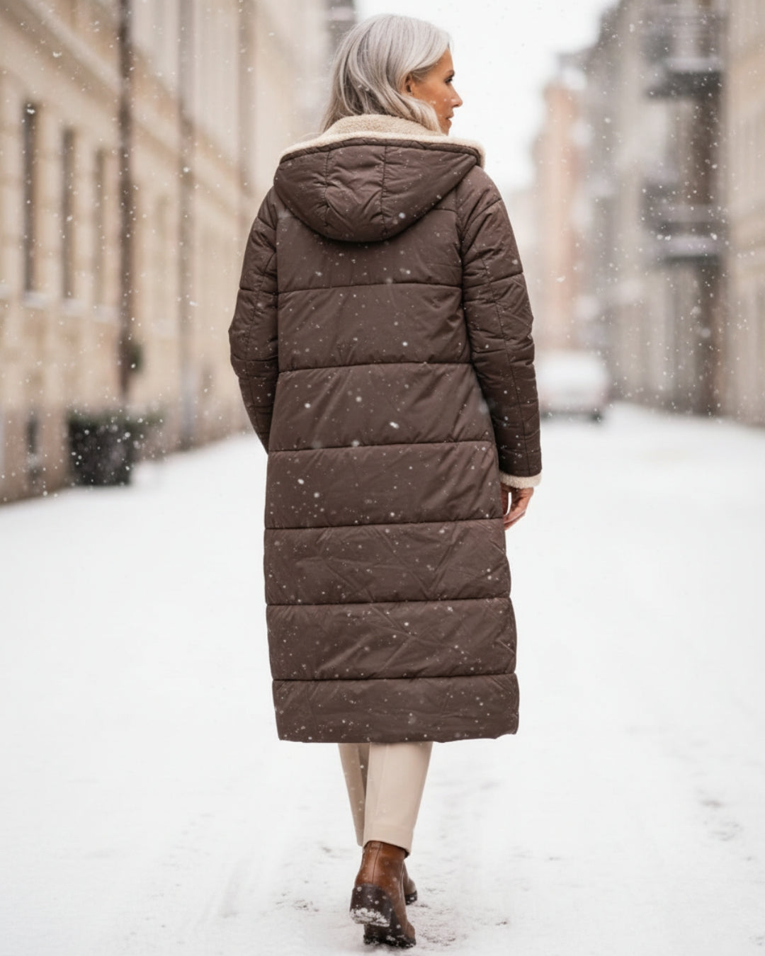 Rose Reversible Winter Coat | Two Beautiful Looks in One Timeless Design