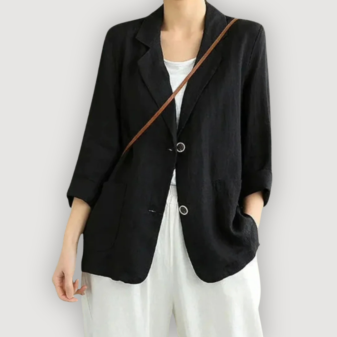 MAREN – LINEN BLAZER