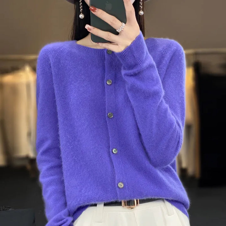 Anna - Elegant cashmere Cardigan