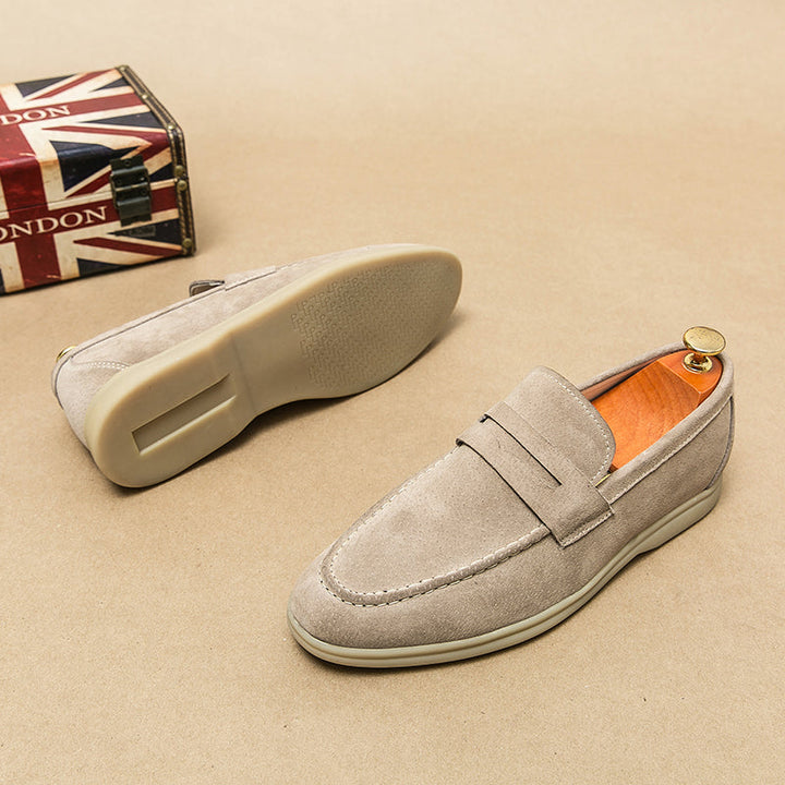 Classic Suede Slip-On Loafers | Orthopedic Comfort for Everyday Wear