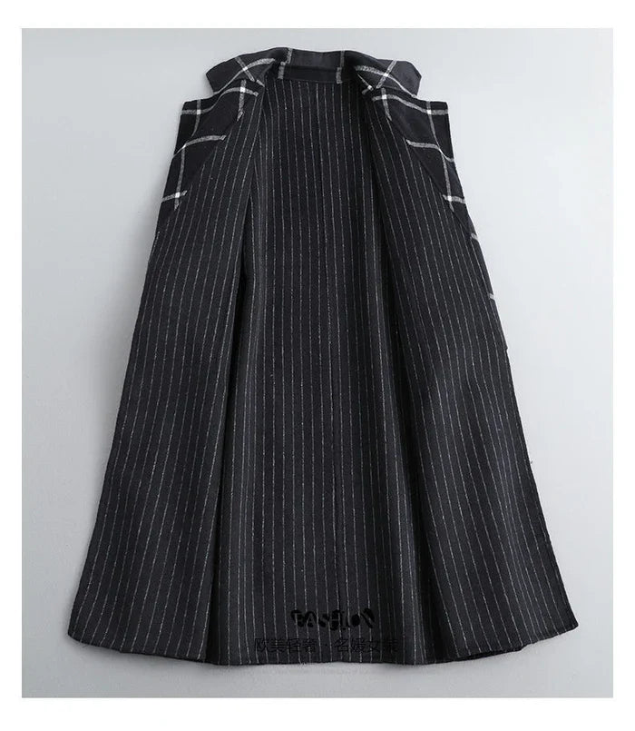 Rose Retro Lapel Plaid Tweed Coat | Vintage Charm Meets Modern Power