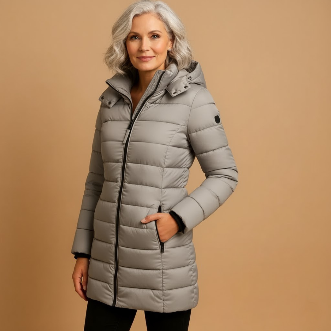 Rose Lightweight-Fit Elize Jacket | Warmth Without the Bulk