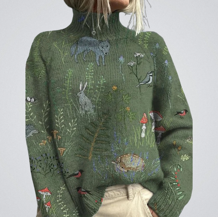 Irene | Warm Turtleneck Sweater